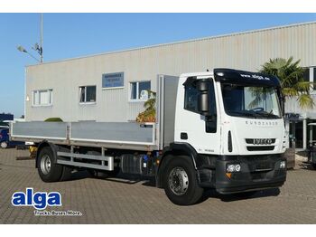 Dropside/ Flatbed truck Iveco 180E25 Eurocargo, 7.500mm lang, 3. Sitz, Klima: picture 1