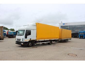 Curtain side truck Iveco EUROCARGO ML90E18, + PARAGAN Gapa (2006): picture 1