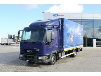 Curtain side truck Iveco EUROCARGO TECTOR ML 75E15, 80% PNEU: picture 1