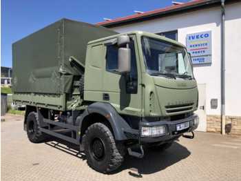 Curtain side truck Iveco Eurocargo ML100E21 4x4 Singlebereift Expedition: picture 1
