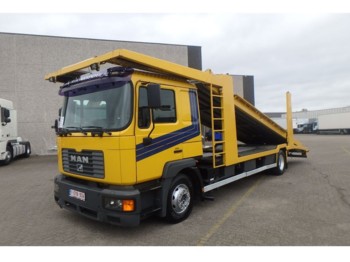 Autotransporter truck MAN Autotranspoter 280 + manual + pto: picture 1