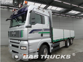 Dropside/ Flatbed truck MAN TGA 26.480 XLX Manual+Intarder Euro 4: picture 1