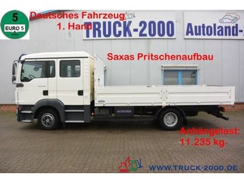 Dropside/ Flatbed truck MAN TGL 8.180 Doppelkabine 2 x Anhängerkupplung 1.Hd: picture 1