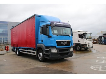 Curtain side truck MAN TGS 26.320 BL: picture 1