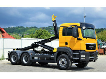 Hook lift truck MAN  TGS 26.400 Abrollkipper 5,50m *6x4* Top Zustand: picture 1