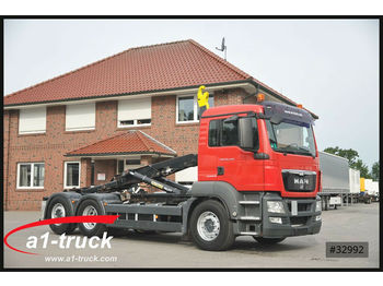 Hook lift truck MAN TGS 26.440 6x2-2, Palift TYP 20; Lift- u Lenkach: picture 1