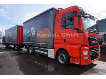 Curtain side truck MAN TGX 18.460