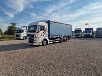 Curtain side truck MAN TGX