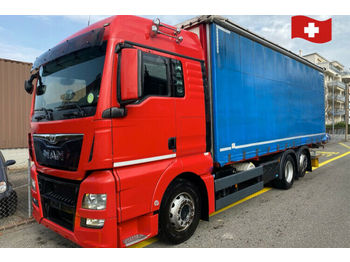 Curtain side truck MAN TGX 26.480: picture 1
