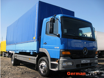 Curtain side truck MERCEDES 1218 Atego: picture 1