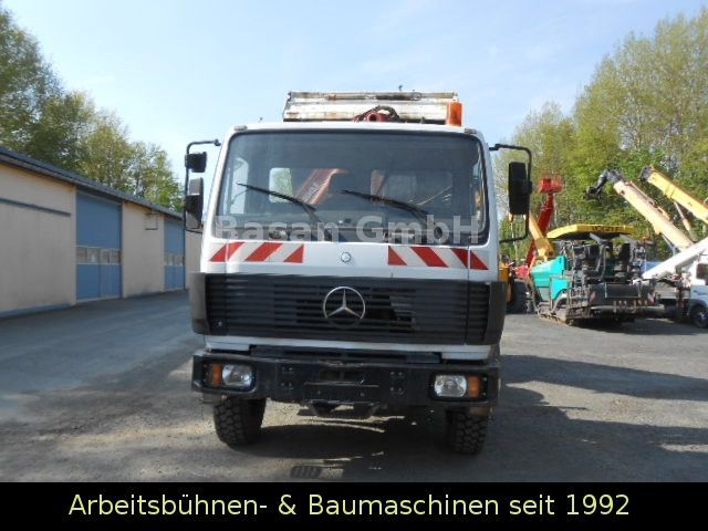 Tipper, Crane truck Mercedes-Benz 1717 AK Kipper Allrad mit Kran: picture 25