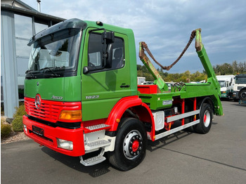 Skip loader truck MERCEDES-BENZ