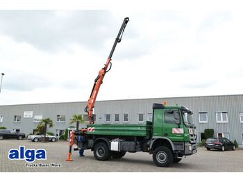 Tipper, Crane truck Mercedes-Benz 1832 AK Actros 4x4, Allrad, Kran Atlas 115.2V: picture 1