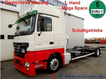 Container transporter/ Swap body truck Mercedes-Benz 1841 Actros Mega Space *Schaltgetriebe* Deutsch: picture 1
