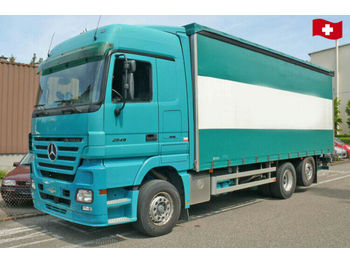 Curtain side truck Mercedes-Benz 2544   6x2: picture 1