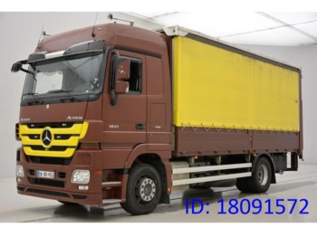 Curtain side truck Mercedes-Benz Actros 1841LN: picture 1