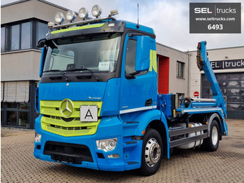 Skip loader truck MERCEDES-BENZ Antos