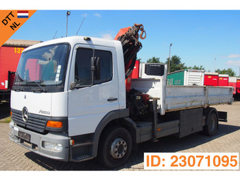 Mercedes-Benz Atego 1218 - Tipper, Crane truck
