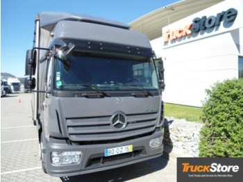 Curtain side truck Mercedes-Benz Atego 1224 L: picture 1