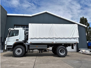 New Curtain side truck Mercedes-Benz Atego 1725 4x4 Personnel Carrier: picture 2