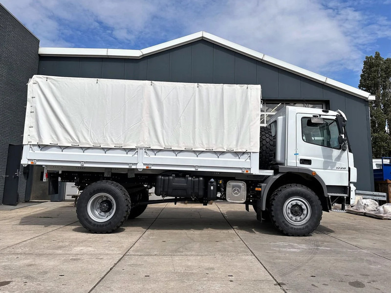 New Curtain side truck Mercedes-Benz Atego 1725 4x4 Personnel Carrier: picture 9
