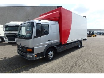 Box truck Mercedes-Benz Atego 817 + manual + lift: picture 1