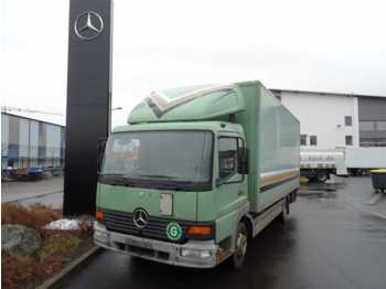 Box truck Mercedes-Benz Atego 818 L Koffer LBW Navi Klima AHK Euro 3: picture 1