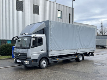 Curtain side truck MERCEDES-BENZ Atego 823