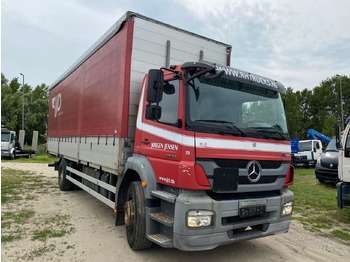 Curtain side truck MERCEDES-BENZ Axor 1824