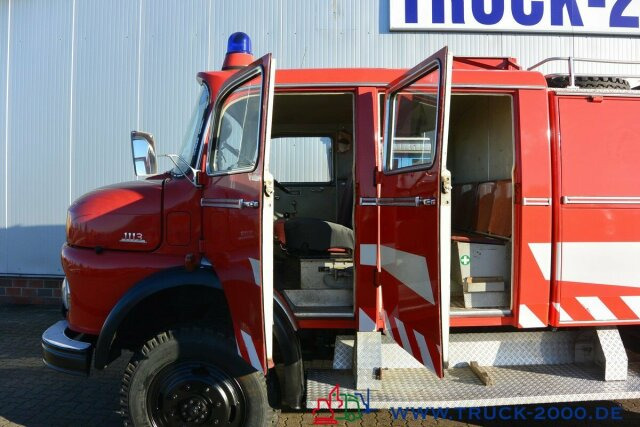 Box truck Mercedes-Benz LAF 1113 Feuerwehr TLF16 Expeditions-Wohnmobil: picture 12