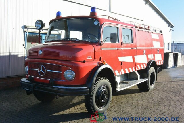 Box truck Mercedes-Benz LAF 1113 Feuerwehr TLF16 Expeditions-Wohnmobil: picture 9