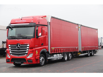 Curtain side truck MERCEDES-BENZ Actros 2548