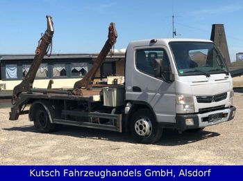 Skip loader truck Mitsubishi Canter 7 C 18 Tele - Absetzer - Meiller: picture 1