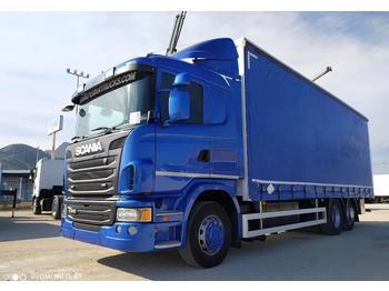Curtain side truck SCANIA G 400