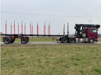 SCANIA R500 - Logging truck, Crane truck: picture 4