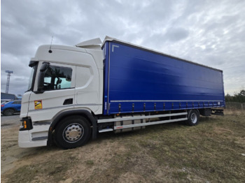 Scania P280 ,Steel/Air , Automat - Curtain side truck: picture 4