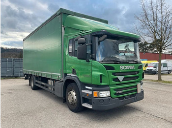 Curtain side truck SCANIA P 360