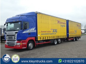 Curtain side truck Scania R450 hl ret. 115m3 combi: picture 1