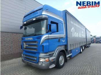 Curtain side truck Scania R500 V8 6x2 Euro 3 + Renders Trailer: picture 1