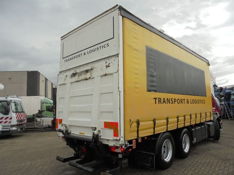 Curtain side truck Scania R500 V8 + Euro 5 + Retarder + Lift + 6x2: picture 9