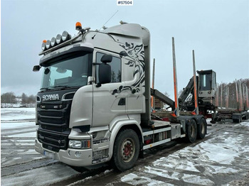 Logging truck SCANIA R 520