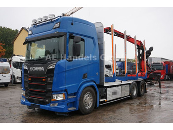 Logging truck SCANIA R 580