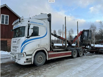 Logging truck SCANIA R 650