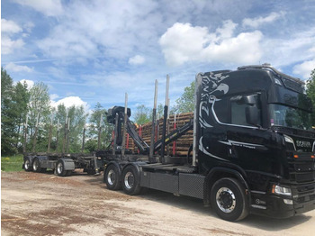 Logging truck SCANIA S 650