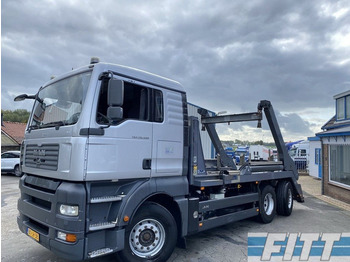MAN TGA 26.400 TGA 26.400 6X2-2 BL 18 Tons portaalarm systeem - Skip loader truck