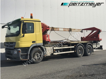  MERCEDES-BENZ Actros 2641 BB Seitenlader blattgefedert - Skip loader truck