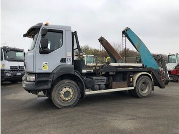 RENAULT VI KERAX 380/19 4X2 - Skip loader truck