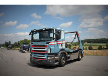Skip loader truck Scania 380 LB 4x2