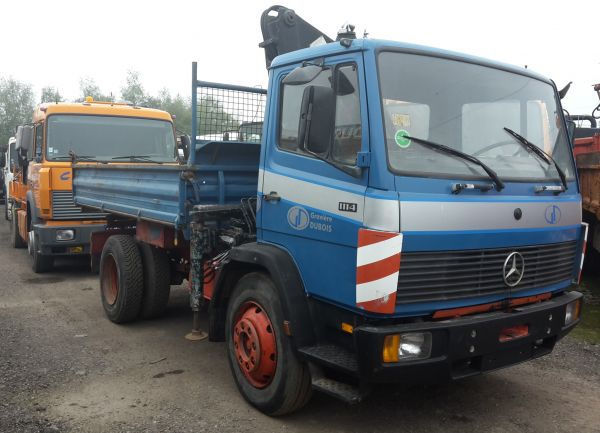 Tipper Mercedes Benz 1114 8212 Usd Truck1 Id 1772819