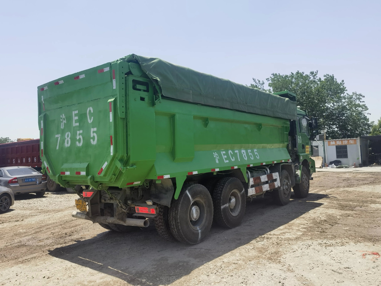 Tipper Used 8x4 Shacman X3000 Dumper Used Medium Dump Truck for sale: picture 6